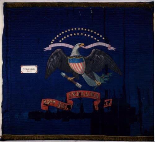 27th Indiana Volunteer Infantry Regimental Flag