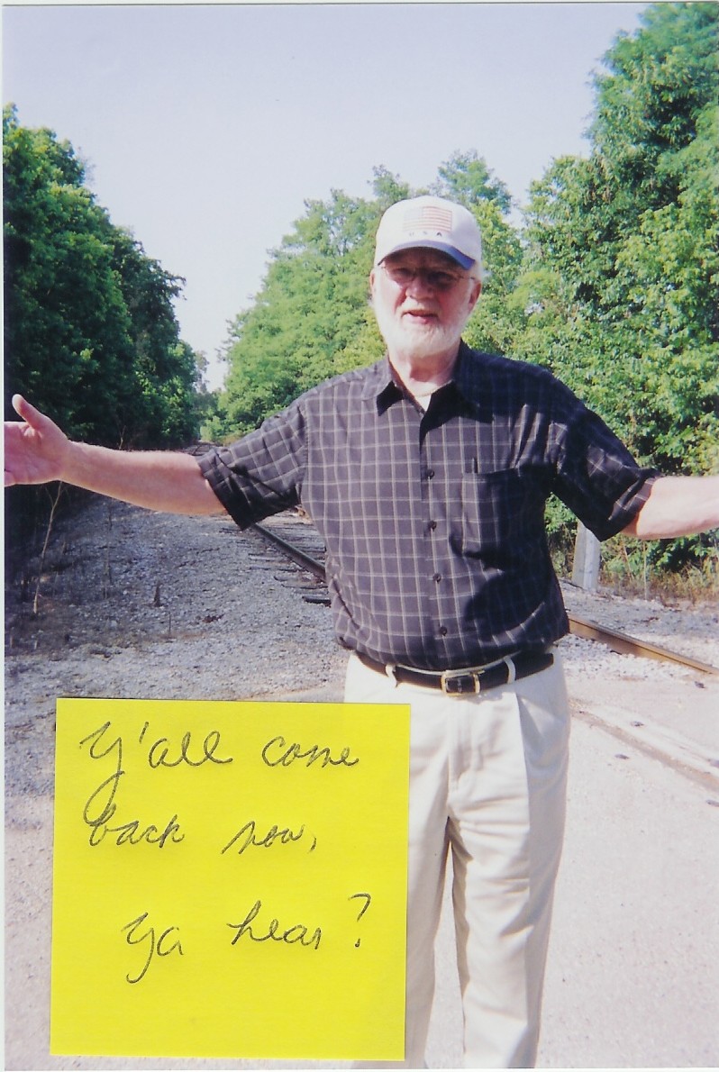Dick Winding up the Tour